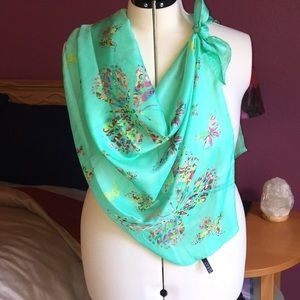 Beautiful silky butterfly scarf